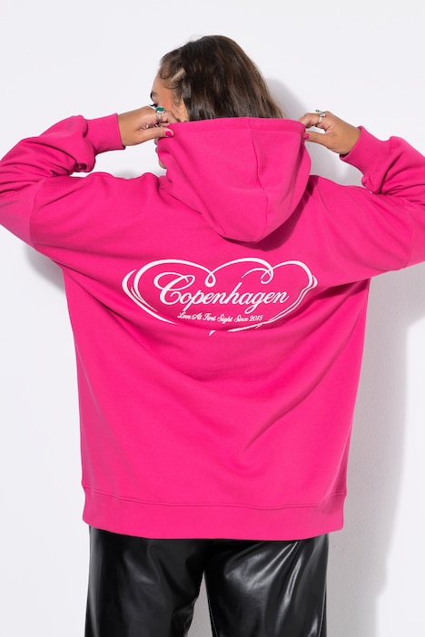 Hoodie, oversized, Copenhagen Prints, Kapuze