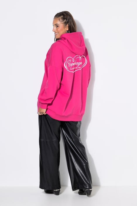 Hoodie, oversized, Copenhagen Prints, Kapuze