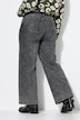 Jeans, Wide Legs, Snow Wash, 5-Pocket