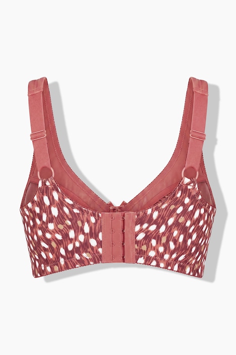 Soutien-gorge de maintien avec motif, sans armatures – bonnet C - F