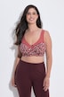 Soutien-gorge de maintien avec motif, sans armatures – bonnet C - F