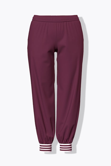 Pyjama avec broderie faon, décolleté rond et manches longues
