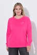 Sweatshirt, comfort fit, small print