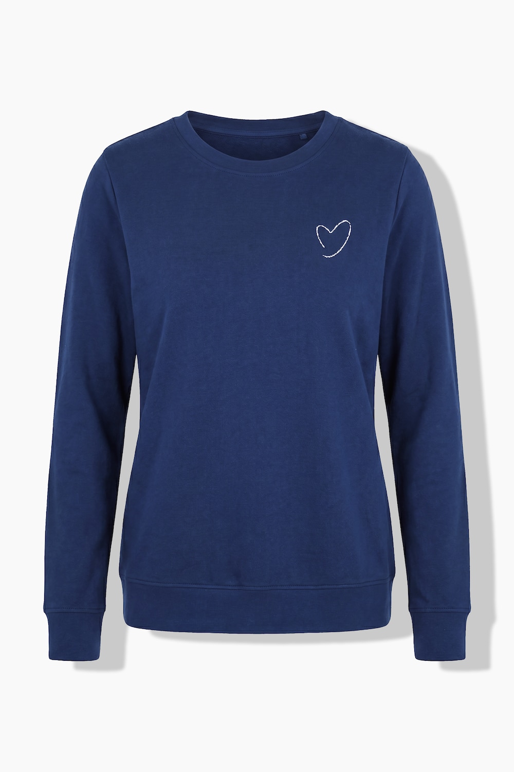 Sweatshirt i komfortabel pasform med lille print