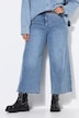 Jeans-Culotte, Wide Legs, cutted Saum