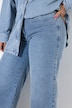 Jeans-Culotte, Wide Legs, cutted Saum