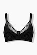 Bralette TruYou sans armatures, tulle et motif léopard - bonnets A-D