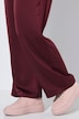 Satin-Hose, weites Bein, Elastikbund