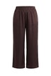 Satin-Hose, weites Bein, Elastikbund