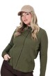 Corduroy peaked cap, adjustable