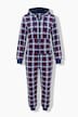 Plaid Loungewear Jumpsuit