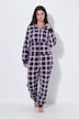 Plaid Loungewear Jumpsuit