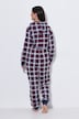 Plaid Loungewear Jumpsuit