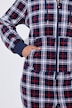 Plaid Loungewear Jumpsuit
