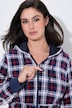 Plaid Loungewear Jumpsuit