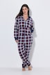 Plaid Loungewear Jumpsuit