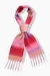 Strickschal, Farbverlauf, Fransen