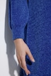 Strickkleid, Chenille, A-Linie, Rollkragen, Langarm