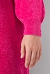 Strickkleid, Chenille, A-Linie, Rollkragen, Langarm