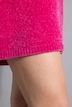 Strickkleid, Chenille, A-Linie, Rollkragen, Langarm
