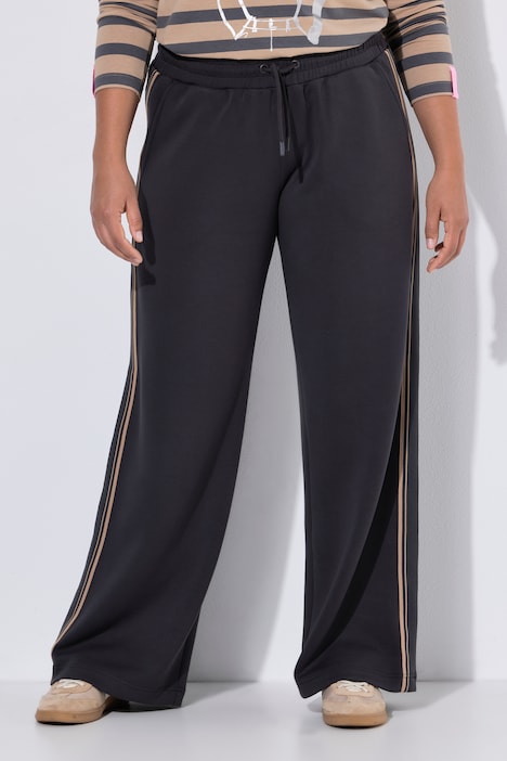 Wide Leg, Jersey Hose