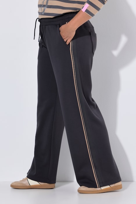 Wide Leg, Jersey Hose