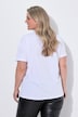 T-shirt, coupe Boxy, motif mode teckel, manches mi-hauteur