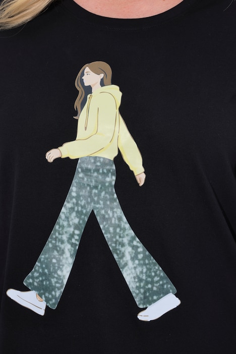 T-Shirt, Komfort Fit, Fashion Frauen-Motiv