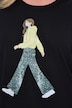 T-Shirt, Komfort Fit, Fashion Frauen-Motiv