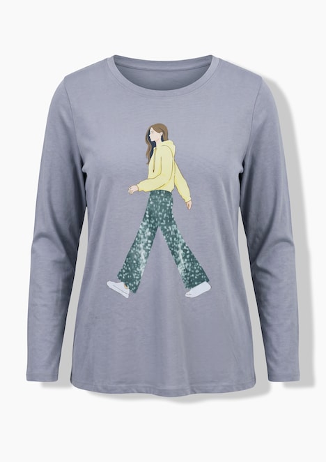 T-Shirt, Komfort Fit, Fashion Frauen-Motiv