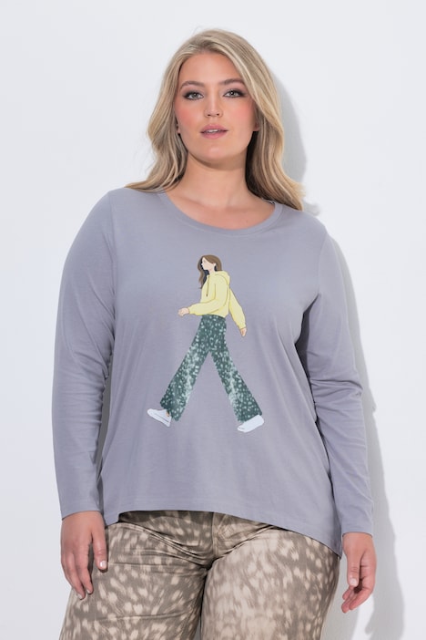 T-Shirt, Komfort Fit, Fashion Frauen-Motiv