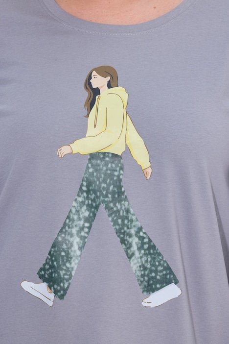 T-Shirt, Komfort Fit, Fashion Frauen-Motiv