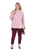 Satin-Rock, A-Linie, Spitzenkante am asymmetrischen Saum