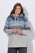 Norweger-Strick-Fleece-Pullover,Kapuze