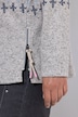 Norweger-Strick-Fleece-Pullover,Kapuze