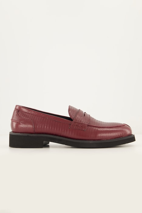 Leren loafers