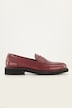 Leren loafers