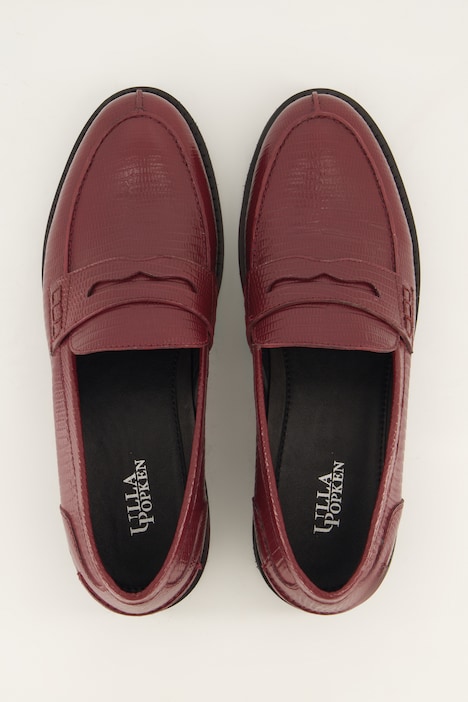 Leren loafers