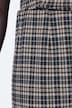 Karo-Marlenehose, weites Bein, Jersey, Elastikbund