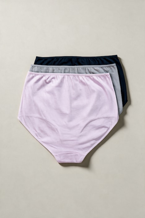 Maxislips, 3er-Pack, drei Farben