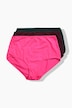 Maxislips, 3er-Pack, drei Farben