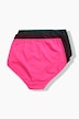 Maxislips, 3er-Pack, drei Farben