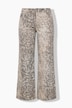 Jeans, Wide Legs, Animalprint, 5-Pocket