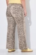 Jeans, Wide Legs, Animalprint, 5-Pocket