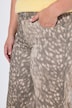 Jeans, Wide Legs, Animalprint, 5-Pocket