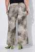 Jeans, Wide Legs, Print, 5-Pocket