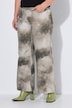 Jeans, Wide Legs, Print, 5-Pocket