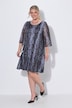 Meshkleid, A-Linie, Animal-Muster, Jersey-Unterkleid