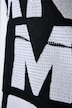 Pullover, Buchstaben, Oversized, Stehkragen, Langarm