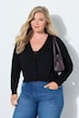 Strickjacke, Straight Fit, Schmuckknopf, Langarm